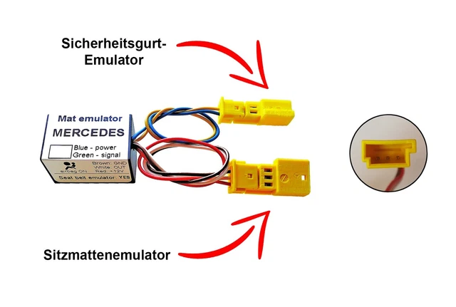Sitzbelegungs Sensor Emulator Für Mazda 626 1991-2002 - SRS Simulator