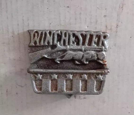 Winchester Match Wall Hanging Match Holder Collectible Hunting