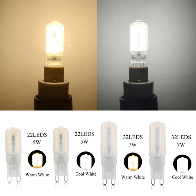 G9 Led 5 W 8 W Kapsel-Glühbirne Echte Ersatz-Halogen-Glühbirnen Dimmbar – #N
