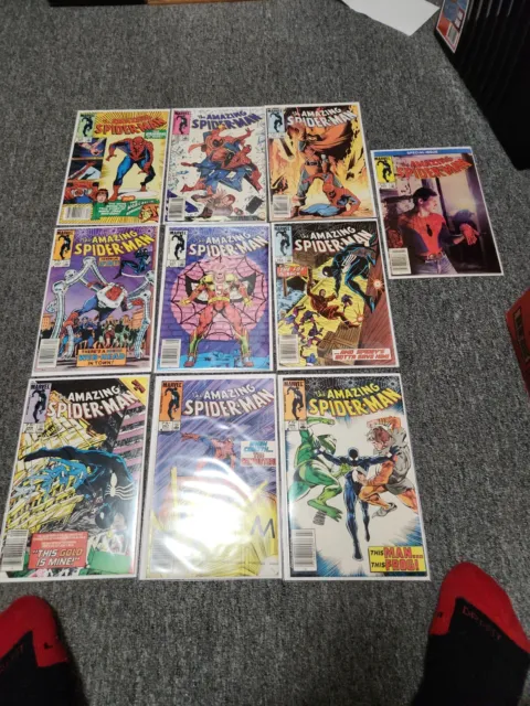 Amazing spiderman lot. 10 books total.
