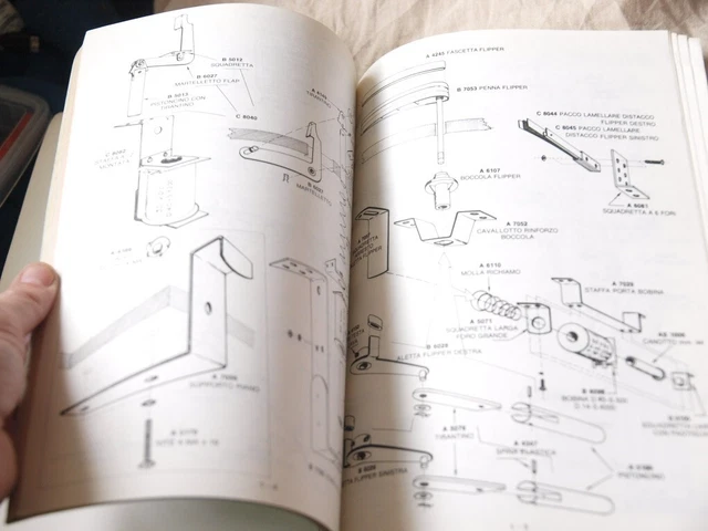ORIGINAL PINBALL MACHINE manual Zaccaria Space Shuttle Flipper with ...