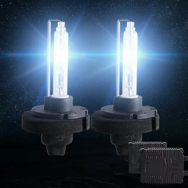 2* D2H With Ballast Replacement Car Headlight Globes Xenon Bulbs HID 6000K Pair