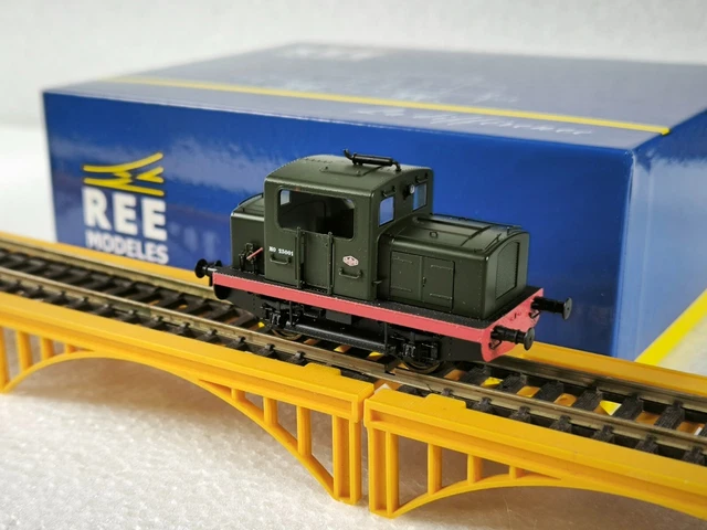 REE MB050 HO - Locotracteur Moyse 32 TDE ep III SNCF - Rails