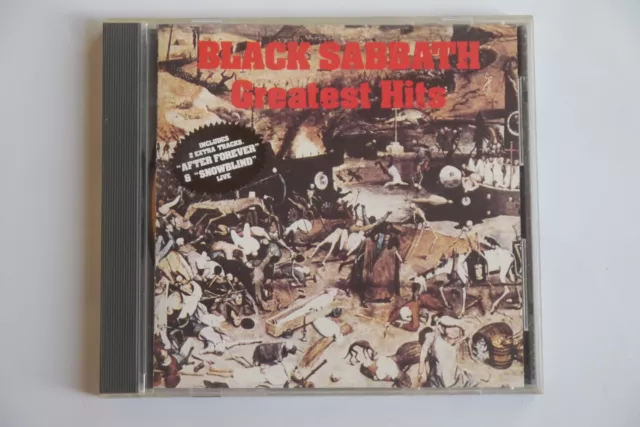 Black Sabbath - Greatest Hits. CD (R-10)