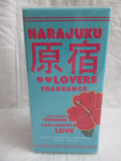 HARAJUKU SUNSHINE LOVES EDT fragrance new sommer Spray 10ml OVP made in USA Dame