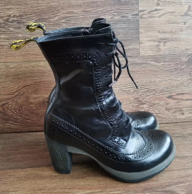 DR MARTENS REGINA High Heel Boots Size Eu 37 Uk 4 See Description 65.00 PicClick UK