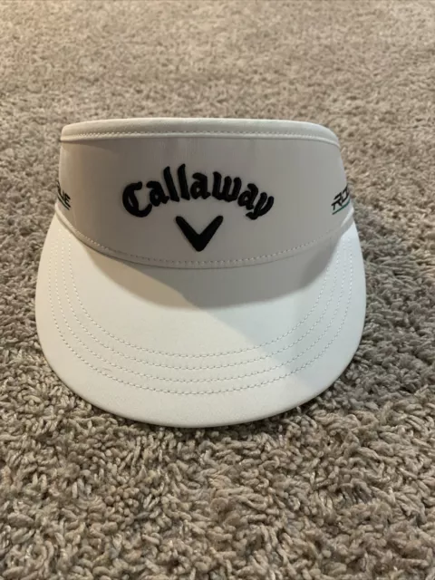 Sombrero de Golf Callaway Visera Rogue Tour Auténtico Odisea Blanco