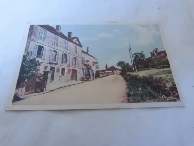 EXCIDEUIL 24 - Route de Périgueux - gendarmerie - CARTE POSTALE CPA !!!