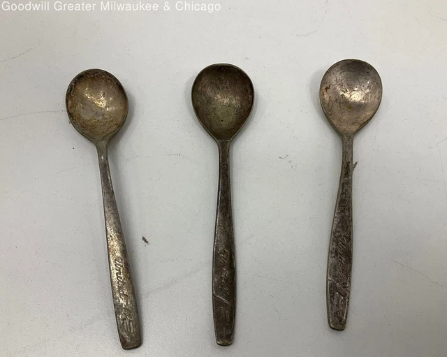 ANTIQUE INTERNATIONAL SILVER Plate UNITED STATES NAVY 12