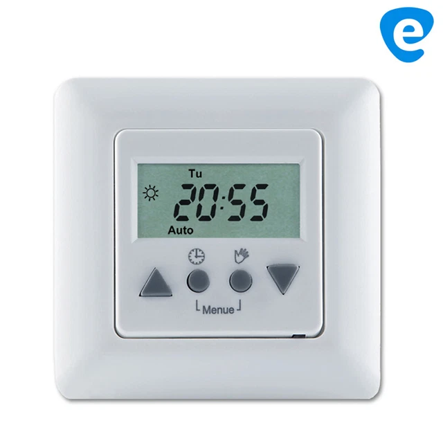 Minuterie Murale Comfort Control - Pour Stores Roulants, Moteur Tubulaire - Neuf, 230V, 2 Ans Garantie