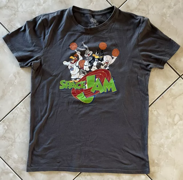 Space Jam Men’s M Graphic T Shirt Looney Tunes Michael Jordan NBA Warner Bros