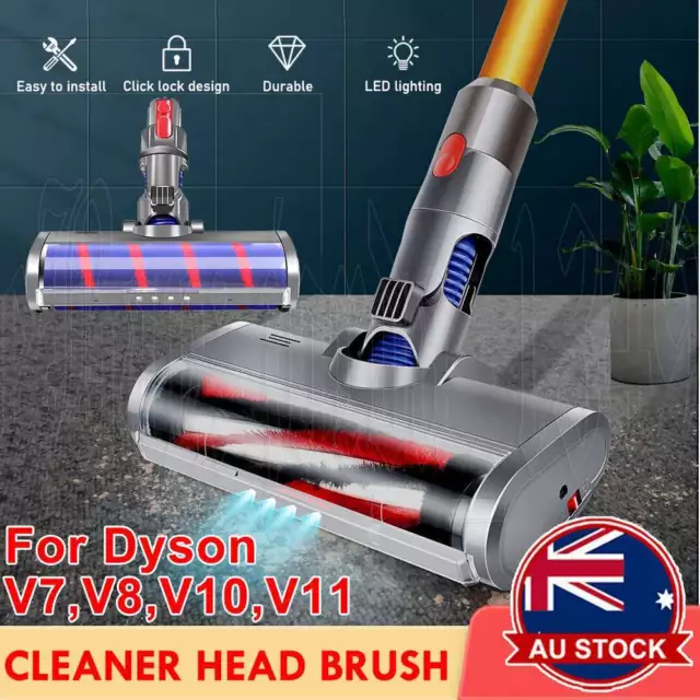Replacement Head For Dyson V7 V8 V10 V11 Vacuum Motorhead Cleaner Soft Roller