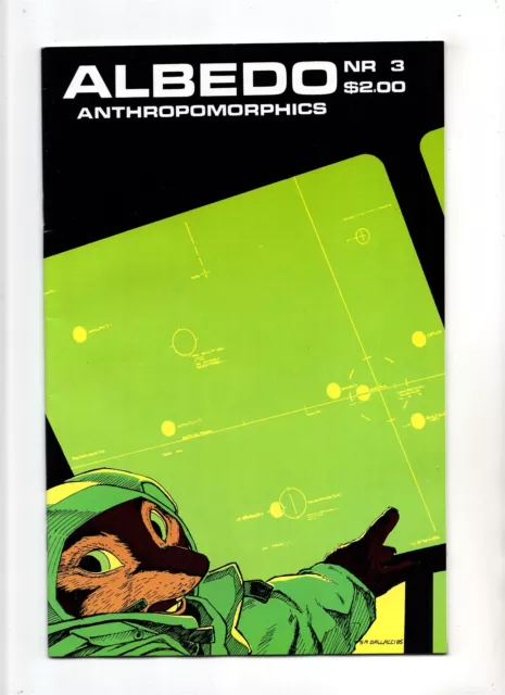 Albedo Anthropomorphics #3 NM 9.4 HIGH GRADE Thoughts & Images 2nd Usagi Yojimbo