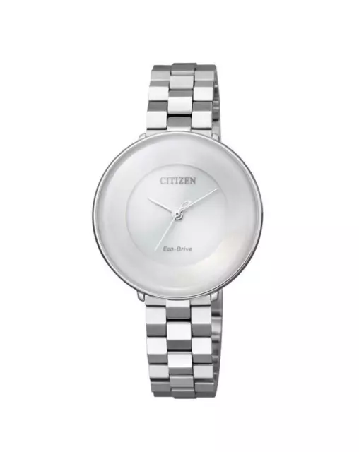 Citizen Ladies Watch EM0600-87A Steel Eco-Drive RRP $699