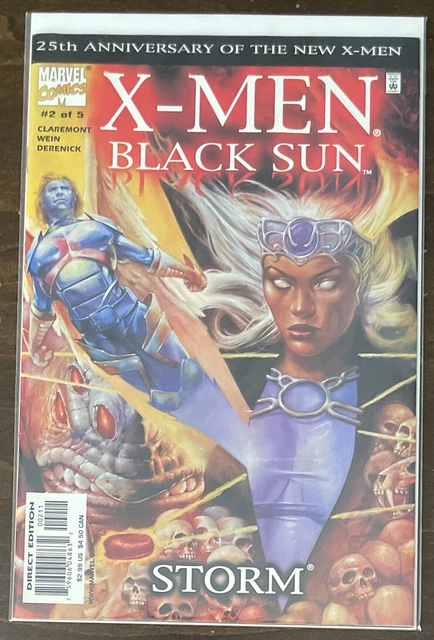 X-Men: Black Sun #2 NM 9.4 STORM ISSUE MARVEL COMICS 2000 CHRIS CLAREMONT
