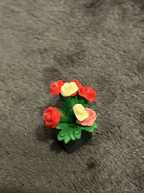 PLAYMOBIL (R745) MARIAGE - Pot Bac à Fleurs Rouge Foncé Intérieur Eglise 4296 | eBay