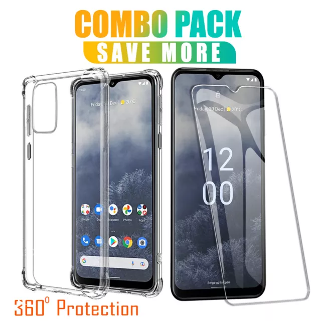 For Nokia C22 G42 XR21 X30 G11 Plus G60 G50 C30 Soft Clear Case Shockproof Cover