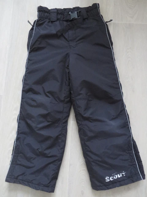 schwarze SCOUT Schneehose/Skihose Gr.128