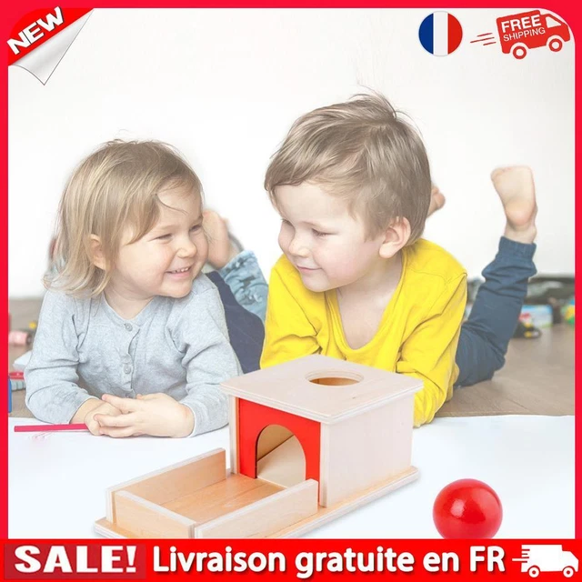 Merle Toys® – 6 Œufs En Bois à Velcro Colorés Avec Plateau – Jouet Montessori Dinette Enfant Dès 2 Ans, Accessoire Cuisine Imaginative