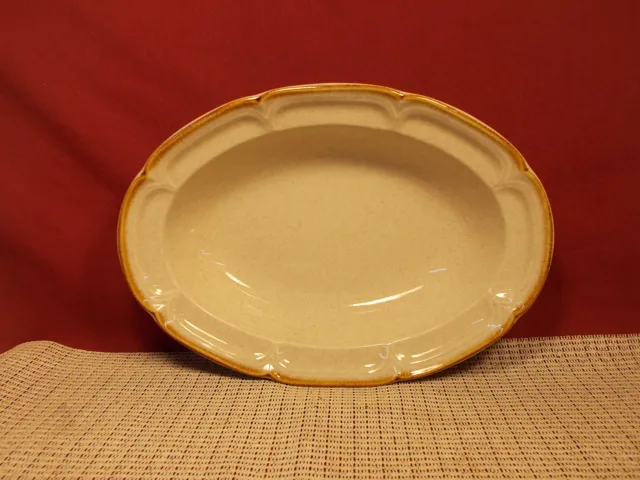 Hearthside Dinnerware The Classics Pattern Oval Vegetable Bowl 10 3/8"