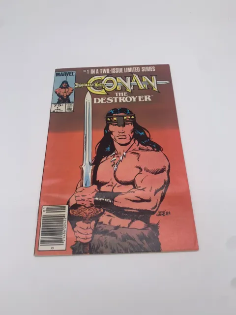 ARNOLD SCHWARZENEGGER  Conan the Destroyer #1 Marvel Comics
