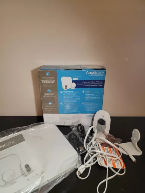 Angelcare AC117 Baby Breathing Monitor w/ Audio/Wireless Pad - NO NURSERY SENSOR