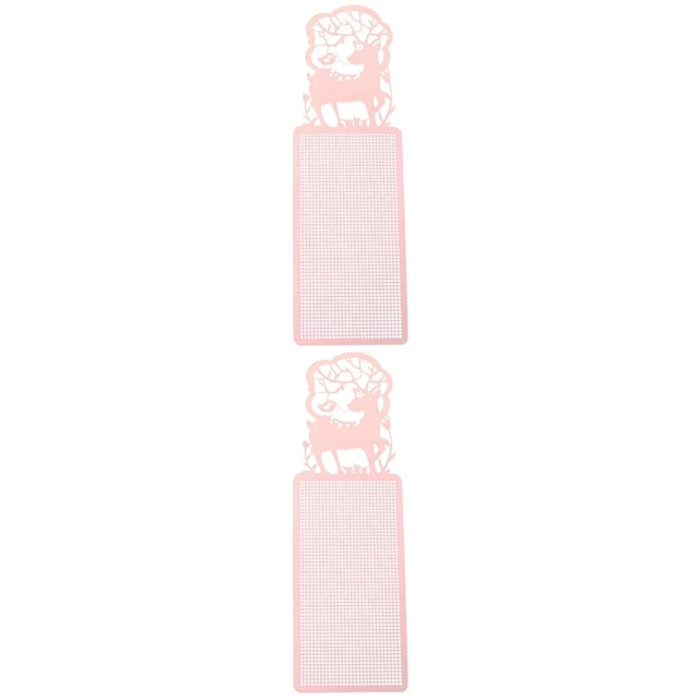 2 pcs Leinwand Blätter Tragbare Stickerei Blatt Für Kunst Handwerk Kreuz Stich 3