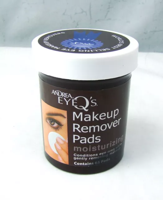Andrea EyeQ's 65 Makeup Remover Pads New NWOB sealed