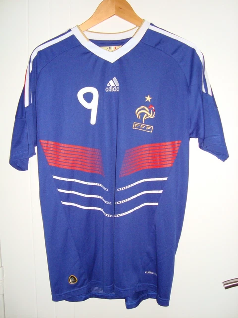 Maillot Adidas Equipe De France Benzema #9 – Saison 2008-2009 – Taille L