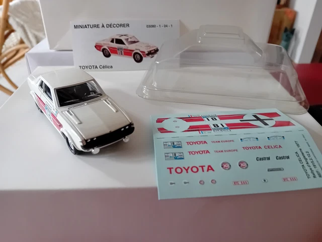 Spark 1:43 Toyota Celica 2000 GT #8 2ème RAC Lombard Rallye 1977 Mikkola Hertz S7722