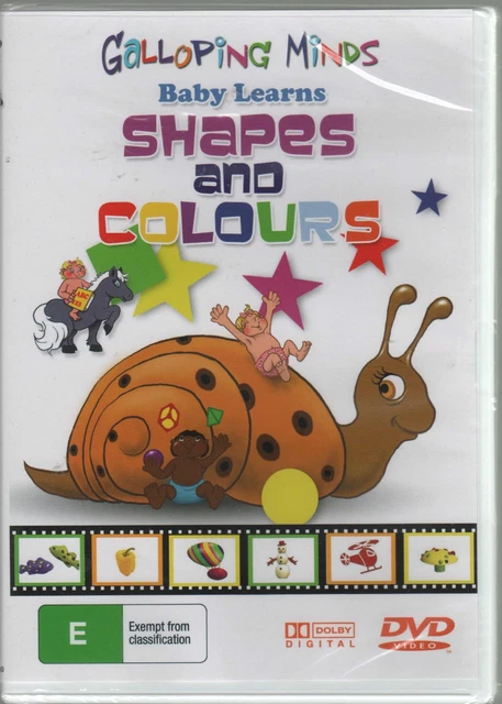 GALLOPING MINDS; BABY Learns Shapes and Colors (DVD, 2003