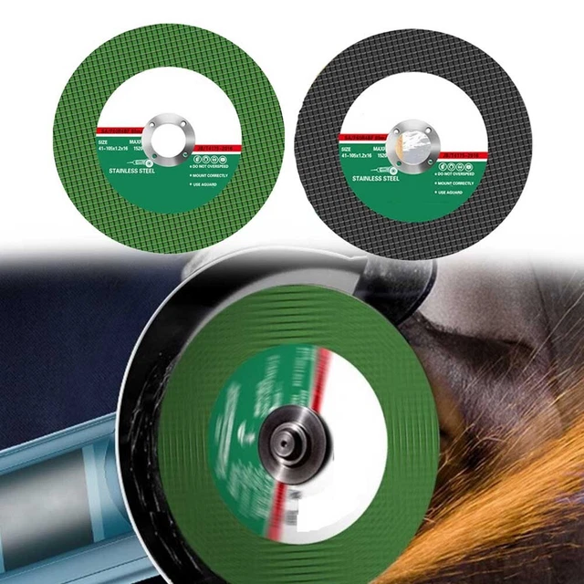 Disco da taglio durevole ruota abrasiva doppia griglia metallo disco da taglio
