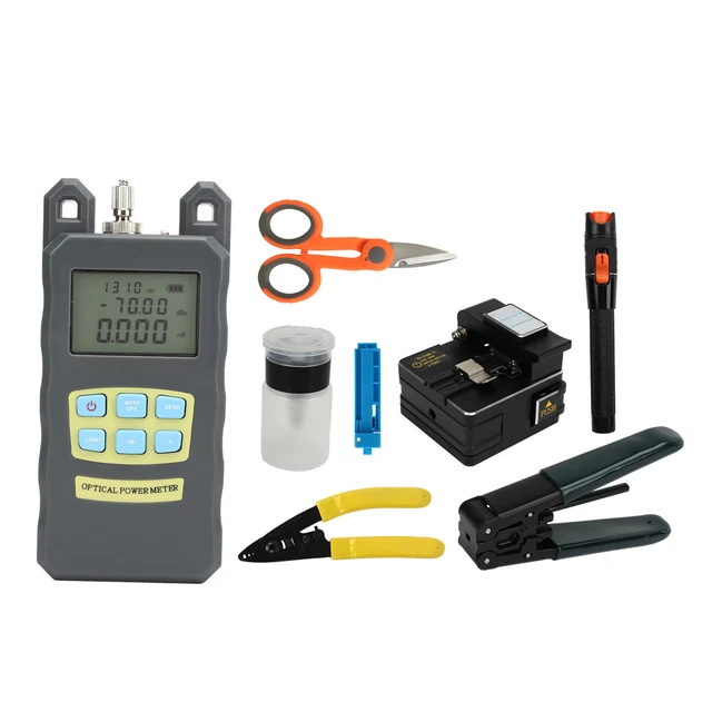 Optical Power Meter Wire Stripper Adapter Wrench Visual Fault Locator