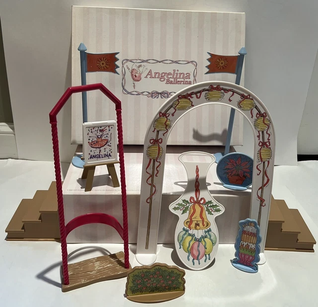VINTAGE 2001 ANGELINA Ballerina Stage Accessories (American Girl) 20.