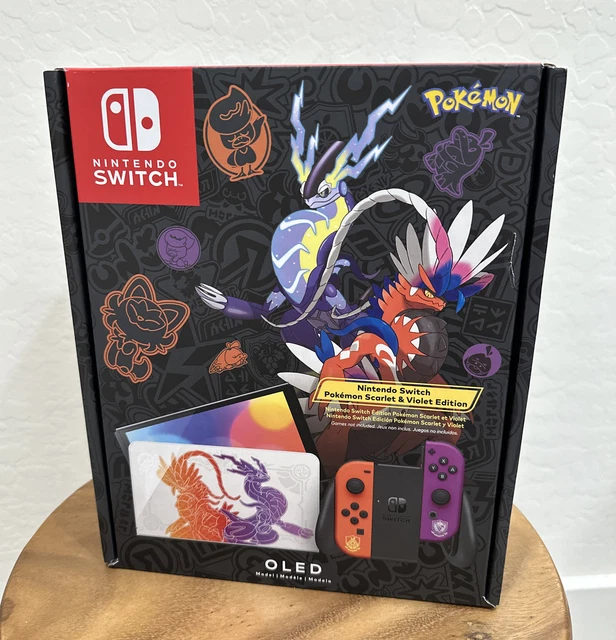 BRAND NEW NINTENDO Switch OLED Model Pokemon Scarlet and Violet