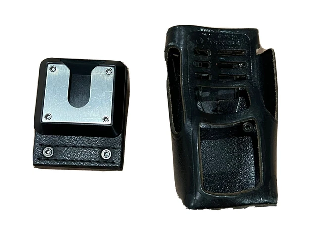 Motorola Hln9694 - Leather Carry Case W/Swivel Dtmf