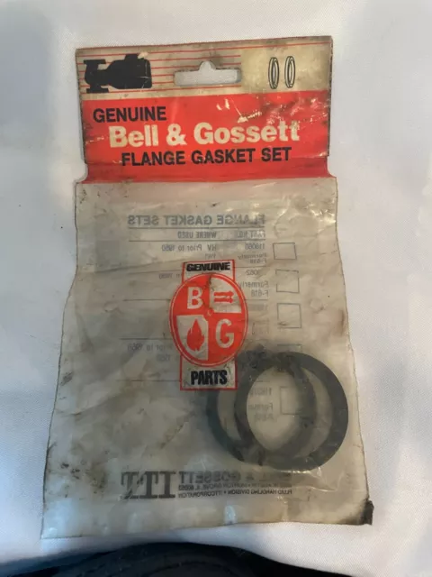 ITT Bell & Gossett B&G 118351 was P3-418 Flange Gasket Set NEW pump series 10