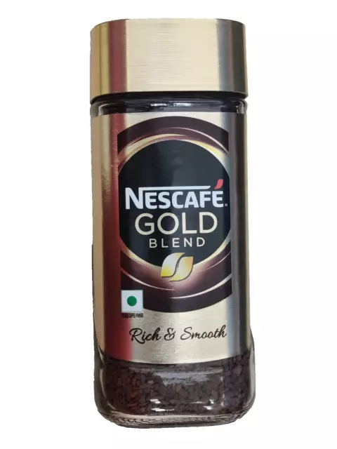 @Nescafe Gold Blend Rica & Smooth Decaff Instant Ground Coffee 100g