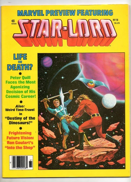 Marvel Preview #18 VF/NM 9.0! LAST APP STAR-LORD GUARDIANS of GALAXY! RARE 4 7