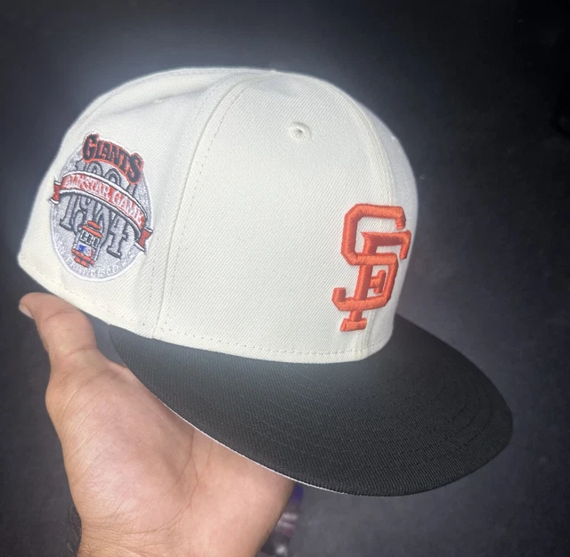Throwback White 59FIFTY Fitted San Francisco Giants