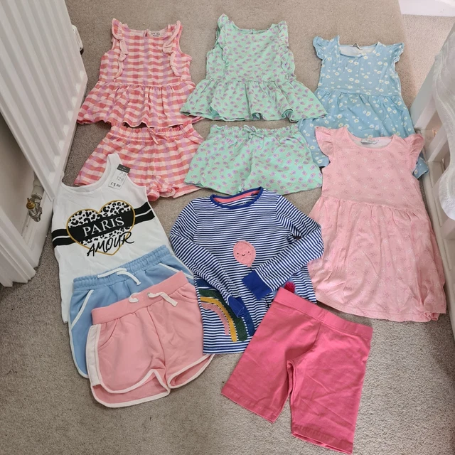 girls summer bundle 5-6 years excellent next set holidays bundle