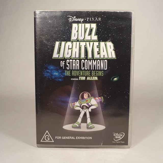 Command Dvd Buzz Lightyear Star Command Movie BUZZ