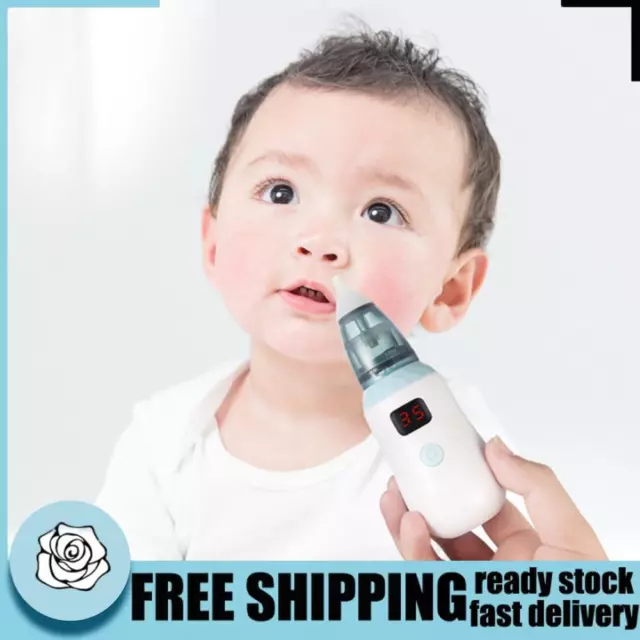 Newborn Baby Nasal Aspirator Electric Nose Cleaner Safe Sucker Clean Device