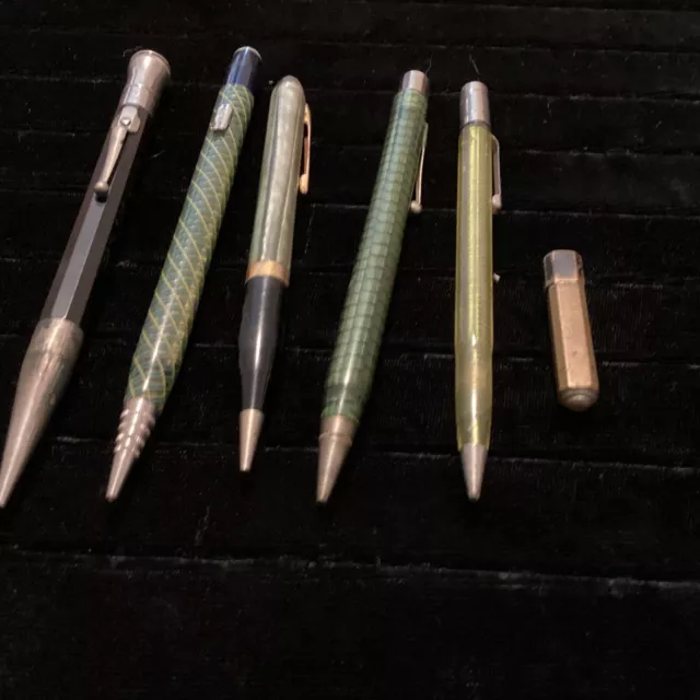Vintage Lot Of Mechanical Pencils American Careth Wearever Auto Point + More