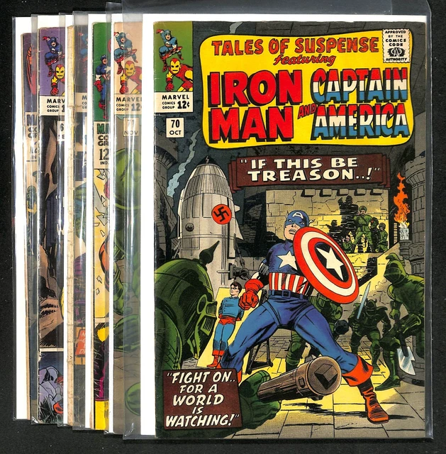 Tales of Suspense #67, 69, 70, 71, 92 & Strange Tales 151 - Kirby art (CP) 57