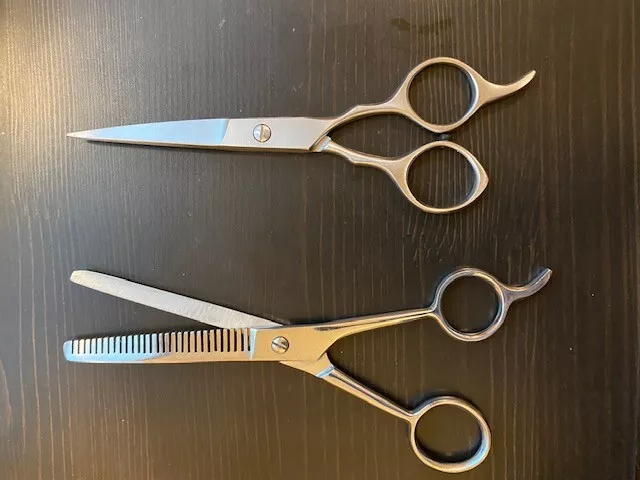 Professional Salon Hair Cutting Thinning Scissors Barber Shears Hairdressing Set