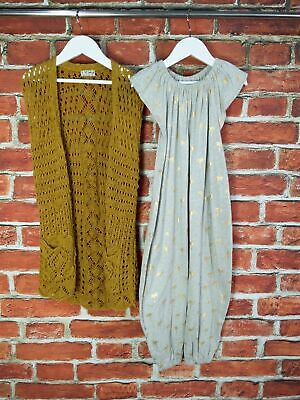 Girls Bundle Age 5-6 Years Next Jumpsuit Playsuit Open Cardigan Crochet 116Cm