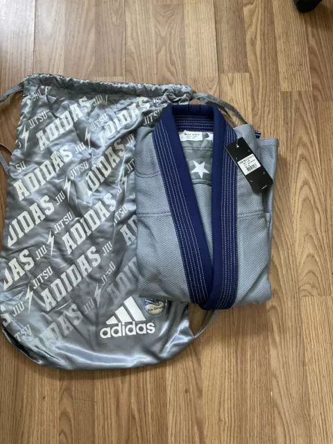 adidas Bjj Size Ao Color Gray/Navy 3