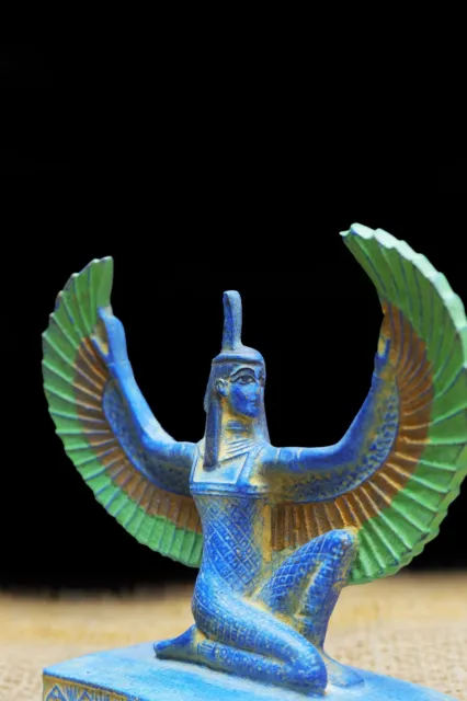 Egyptian Goddess Maat Statue - Ancient Egyptian Goddess of justice - made in Egy