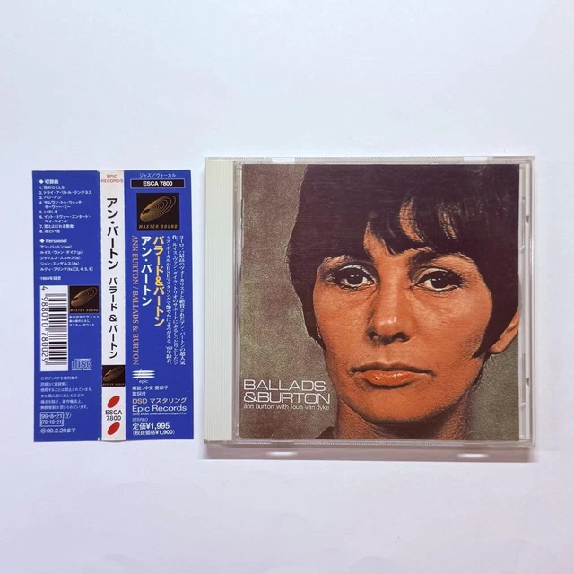 ANN BURTON/BALLADS & BURTON/EPIC 23AP93 LP SALE，品質保証